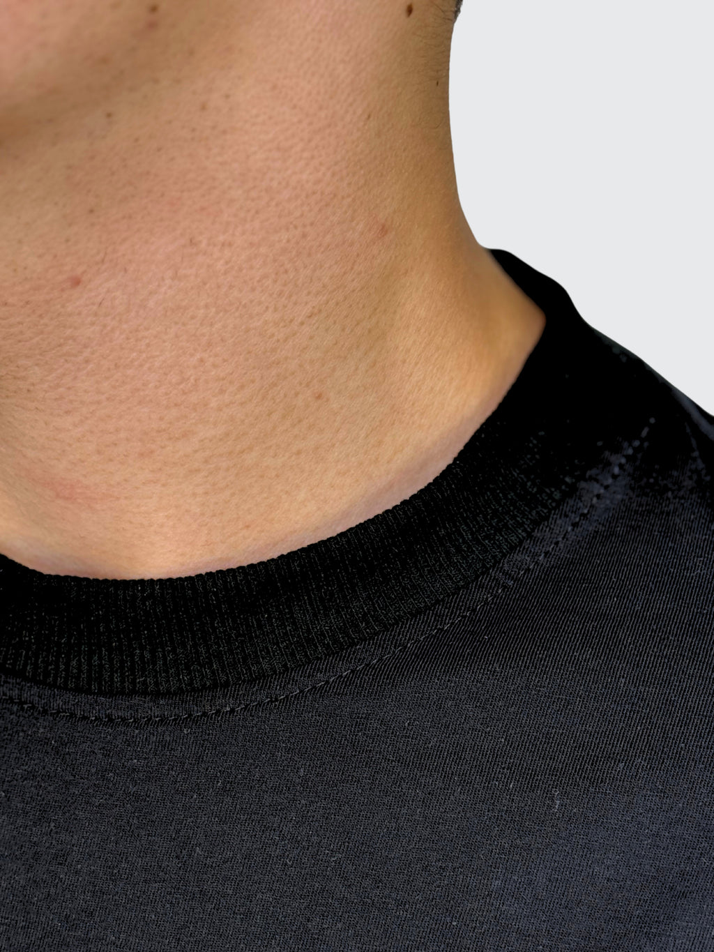 Premium Black T-shirt 190 GSM 100% cotton