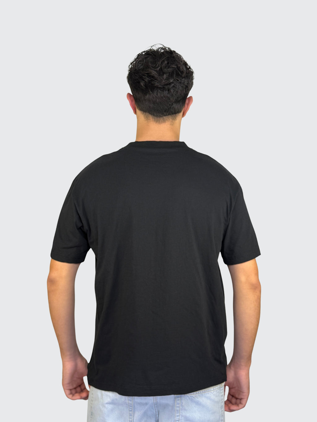 Premium Black T-shirt 190 GSM 100% cotton