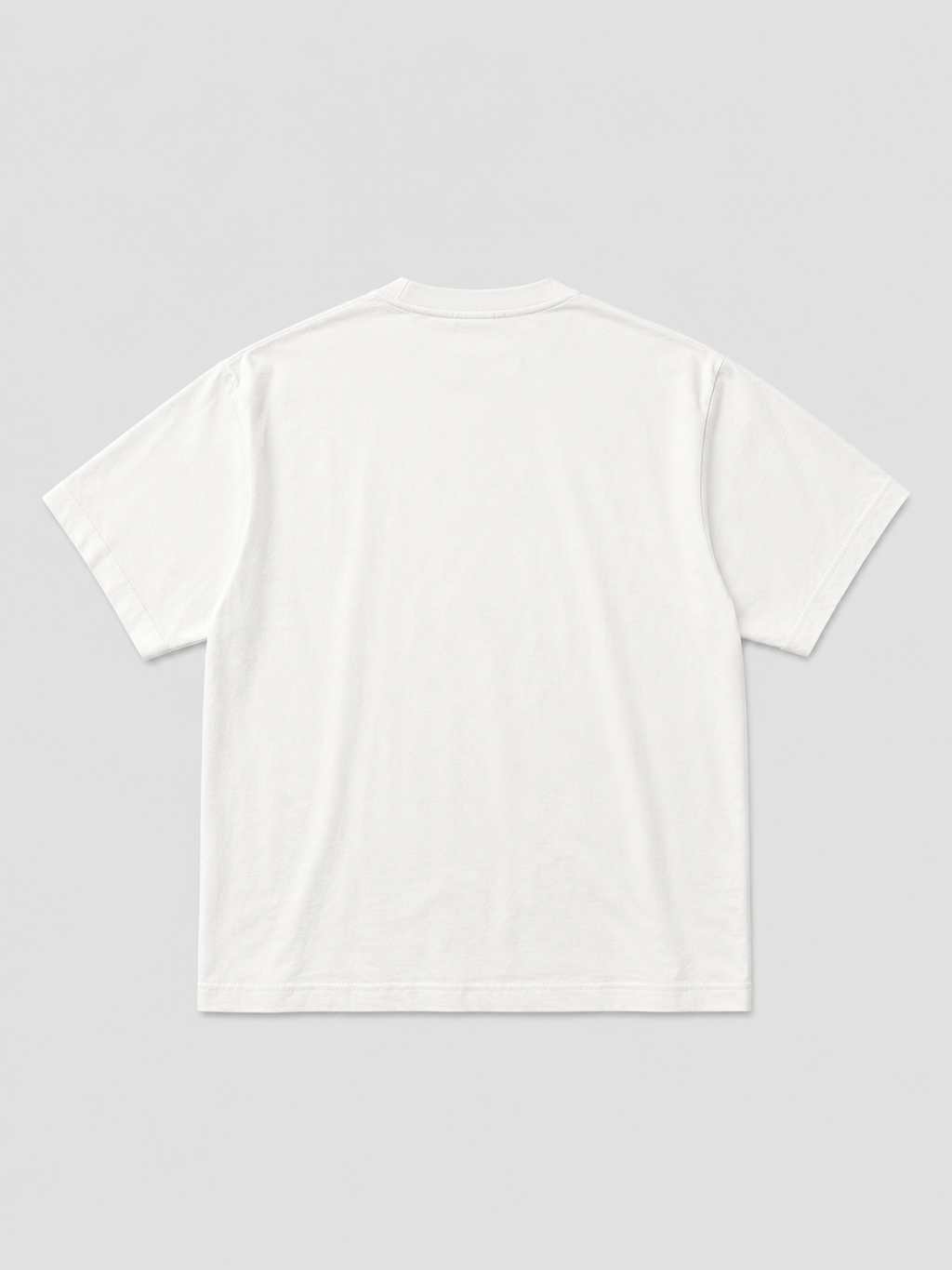 T-shirt 220 GSM 100% cottone CROPPATA