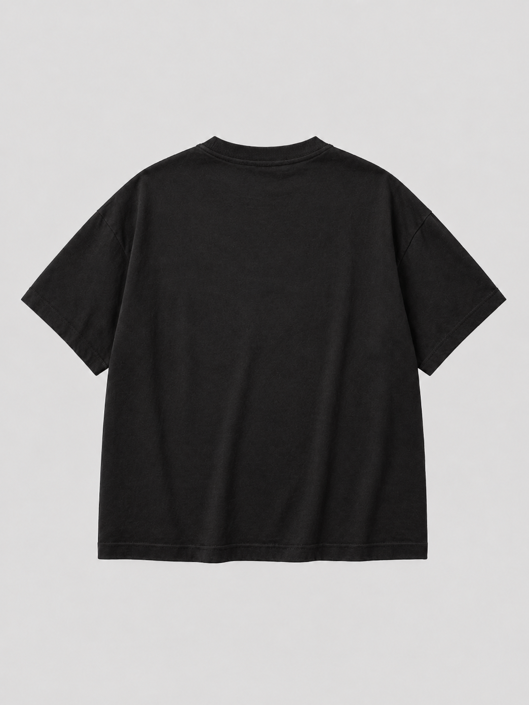 T-shirt 220 GSM 100% cottone CROPPATA